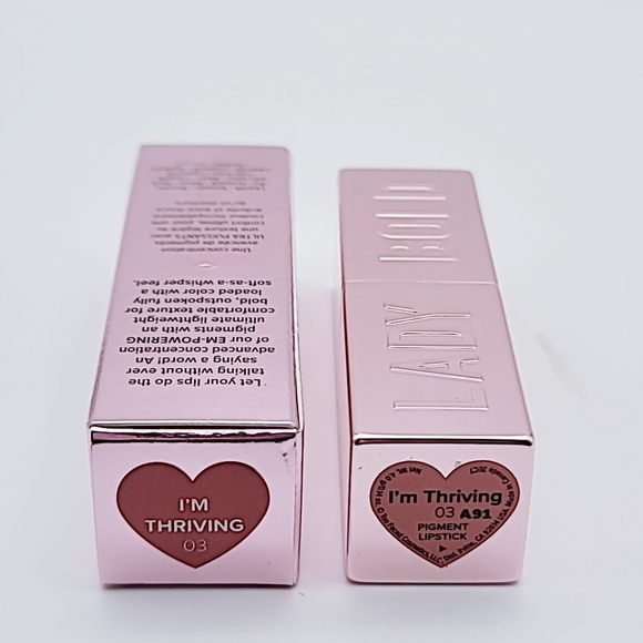 Too Faced Lady Bold Cream Lipstick in I'm Thriving - Picture 3 of 4